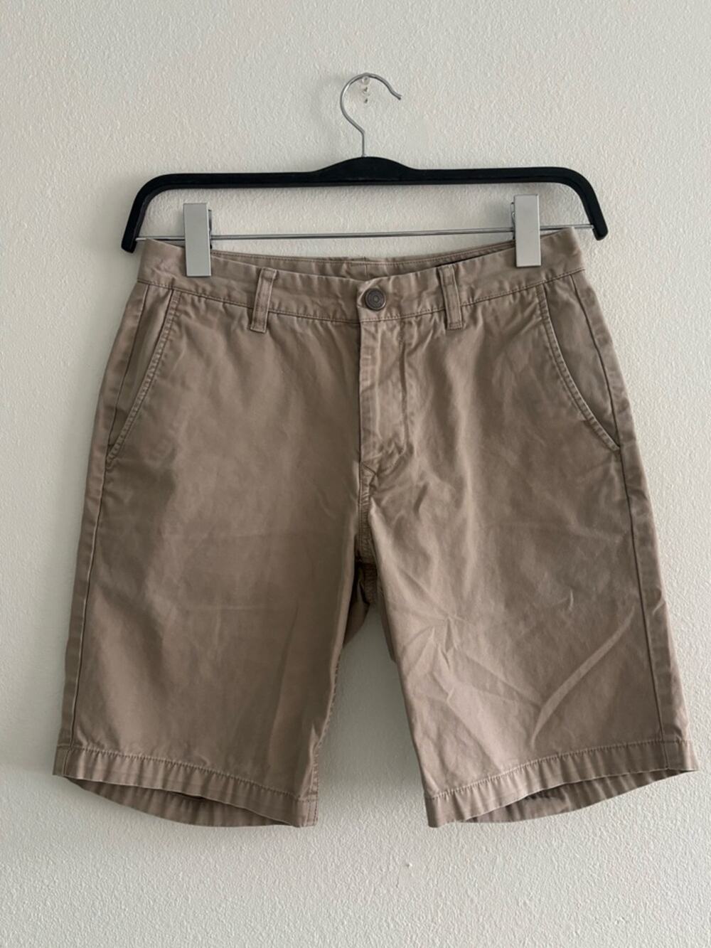 Bonobos Khaki 9 Inch Inseam Chino Shorts Size 29